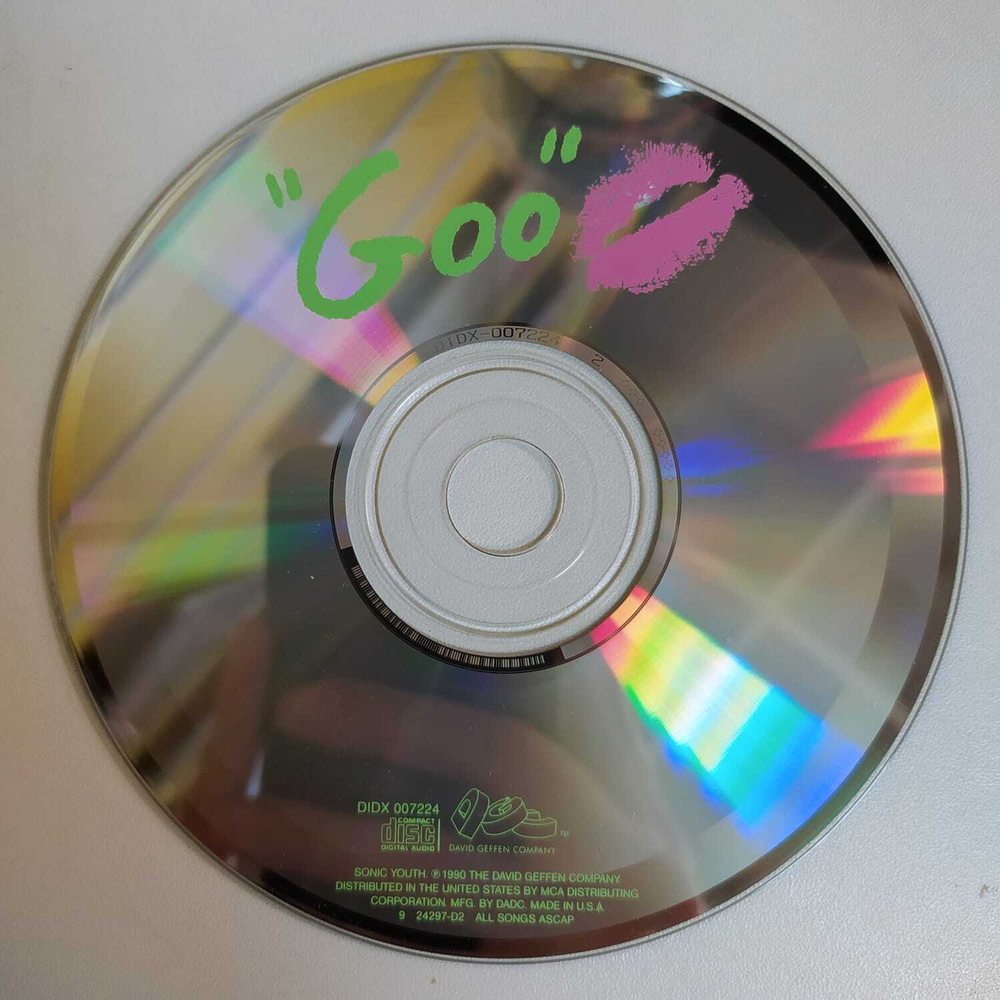 CD Sonic Youth - Goo (США 1990г.)