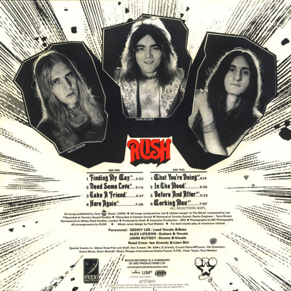 Rush / ReDISCovered (LP)
