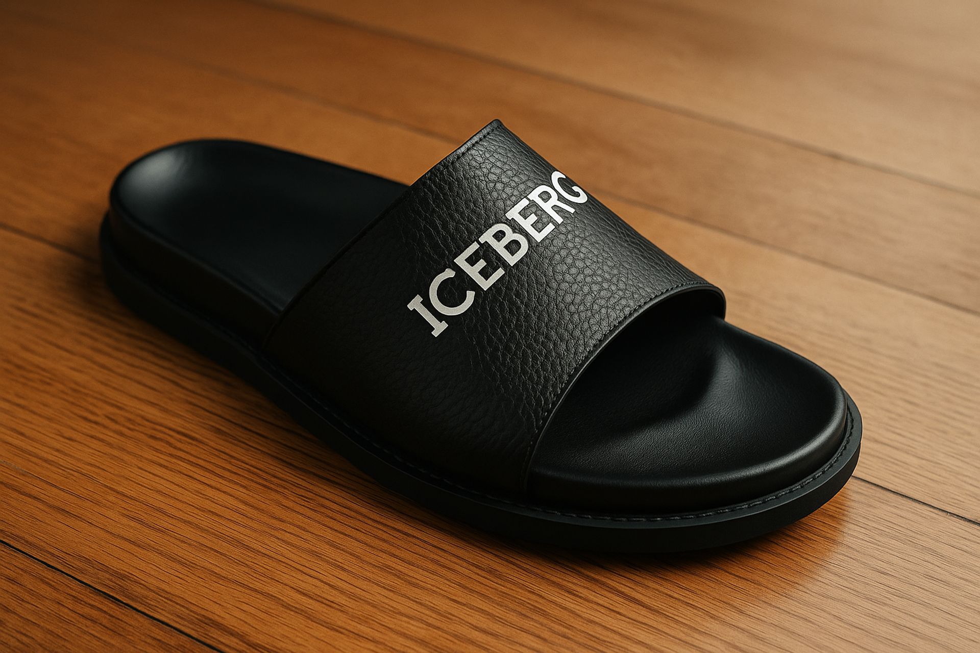 Кожаные шлепанцы Iceberg купить в интернет-магазине