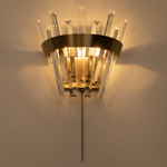 Citilux Вестерос CL307313 Бра хрустальное с выключателем Бронза