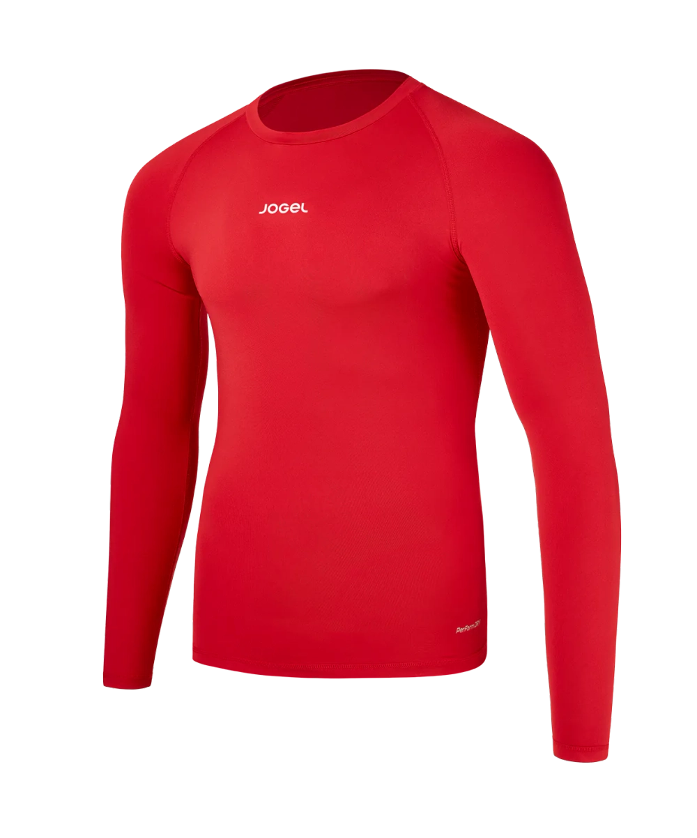 Лонгслив компрессионный Jogel CAMP 2 PerFormDRY Baselayer LS Tee, красный R2