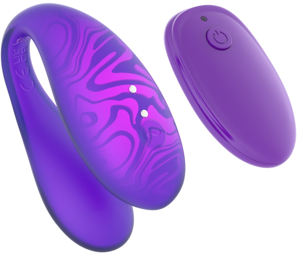 Amovibe TWEEN+ - Парный стимулятор с управлением через приложение и пультом ДУ