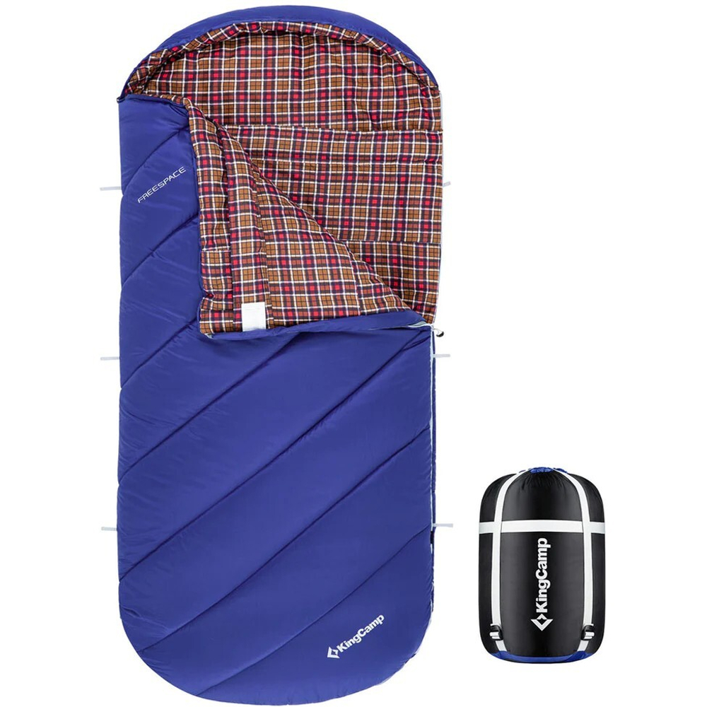 Спальный мешок KingCamp 2024 FREE SPACE 250 -8С 220x100
