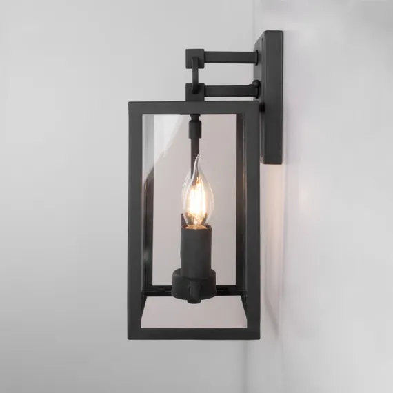 Настенный светильник уличный Candle 35150/D черный Elektrostandard