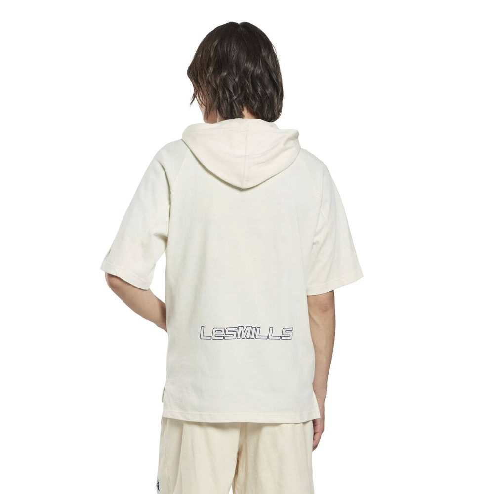 Мужская теннисная футболка Reebok Les Mills Hooded Tee - Бежевый