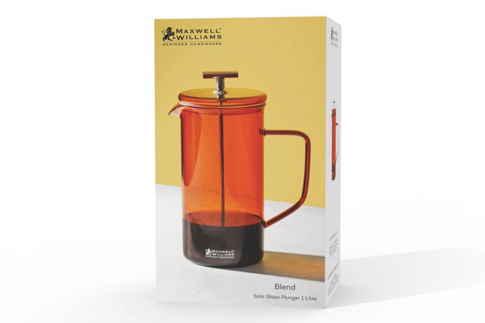 Френч-пресс 1л Maxwell & Williams Blend Sala янтарный