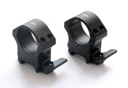 Кольца быстросъемные MAKuick 3 на Picatinny 30мм, BH14мм (5263-3014)