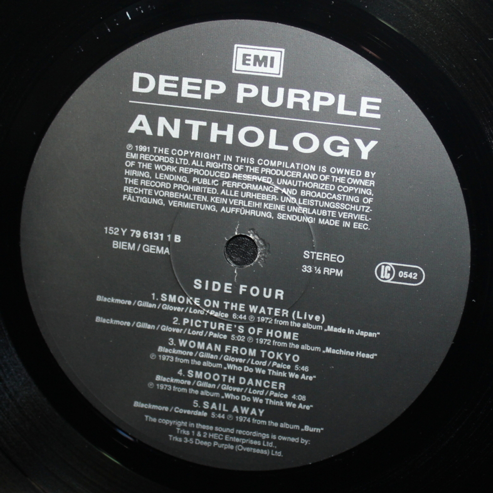 Deep Purple / Anthology (3LP)