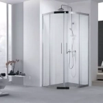 Душевой уголок Aquanet Delta NPE2142 90x90, R550, прозрачное стекло