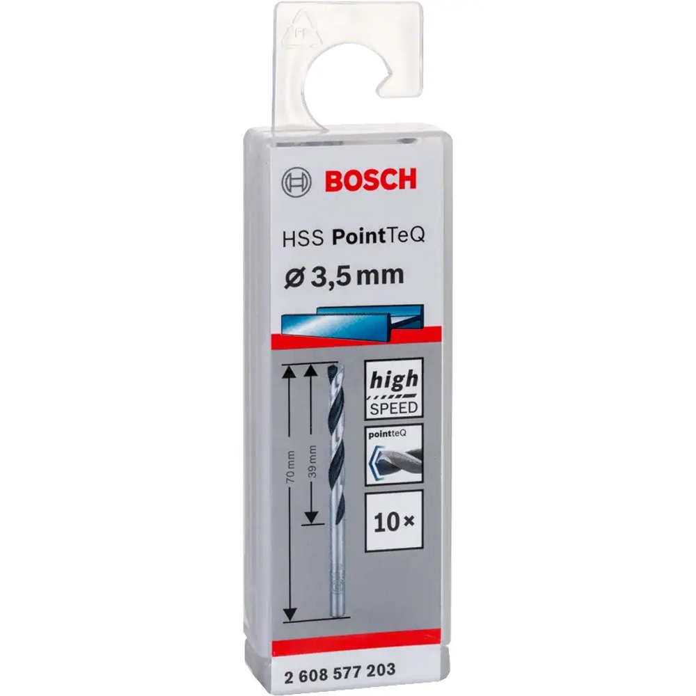 Сверло по металлу HSS PointTeQ 3,5 мм BOSCH 2608577203