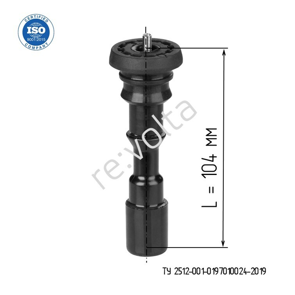 Штепсель катушки зажигания Hyundai / Kia / RVLT-41