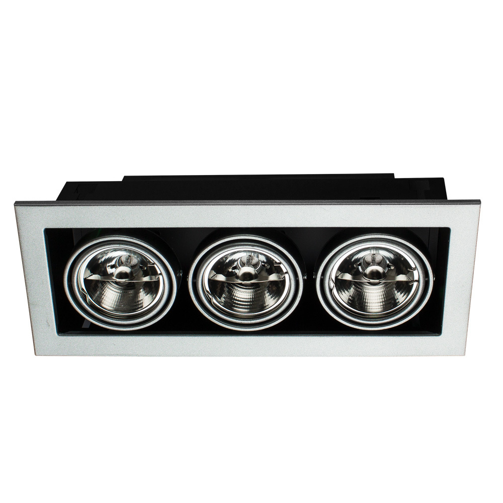 Светильник точечный Arte Lamp Cardani Medio A5930PL-3SI