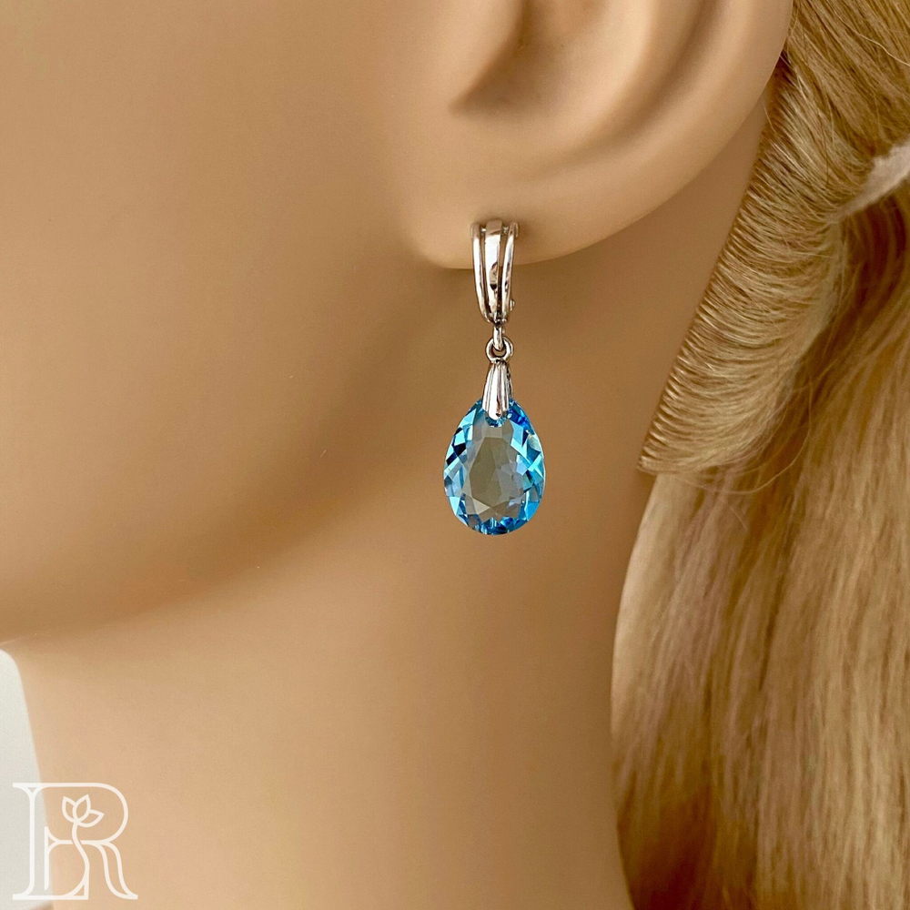Серьги Горное озеро