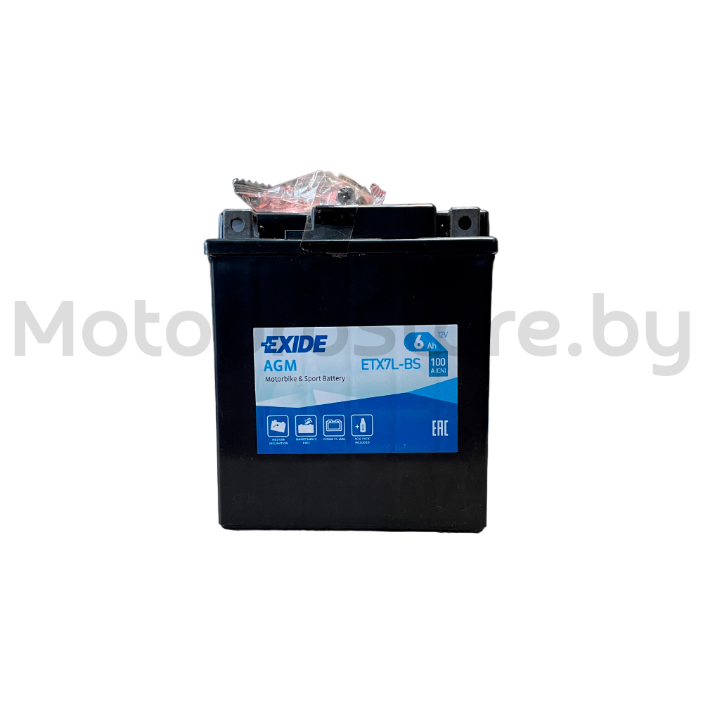 Аккумуляторная батарея EXIDE AGM  ETX7L-BS