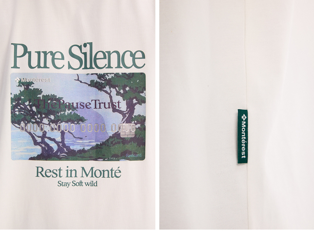 Футболка Nothomme Monterest  Restcard белый