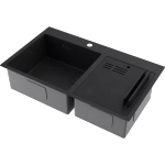 Кухонная мойка Omoikiri Akisame 86-2-Side-LG
