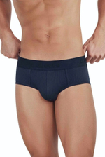 Черные мужские трусы-брифы в рубчик Heavenly Piping Brief (Размер: M) (Цвет: черный)