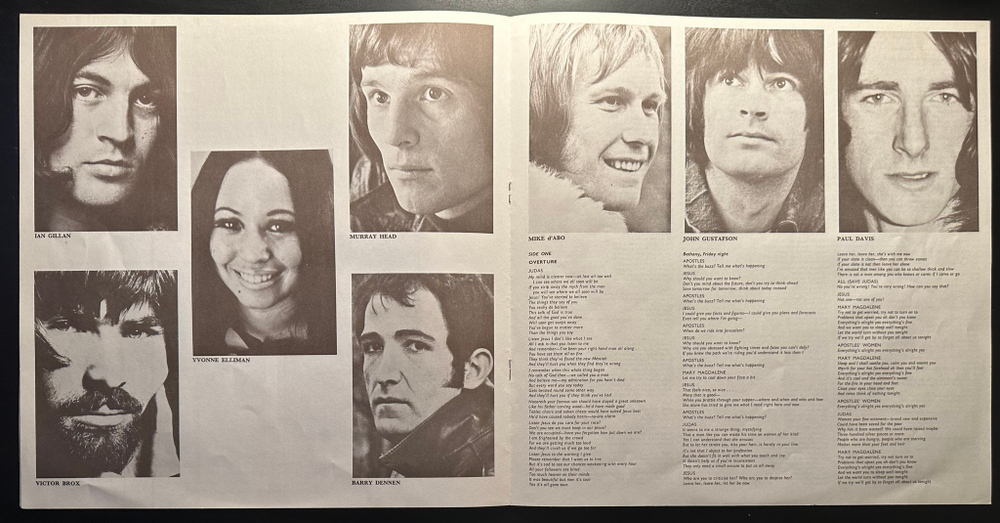 Jesus Christ Superstar 2LP (Англия 1972г.)