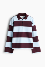 Рубашка-поло из смеси с хлопком - H&M
