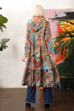 Raincoat "Hilary. Persian Night"