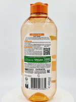 Garnier Мицеллярная вода с гликолевой кислотой с эффектом пилинга для снятия макияжа, очищения, 400 мл (Франция)