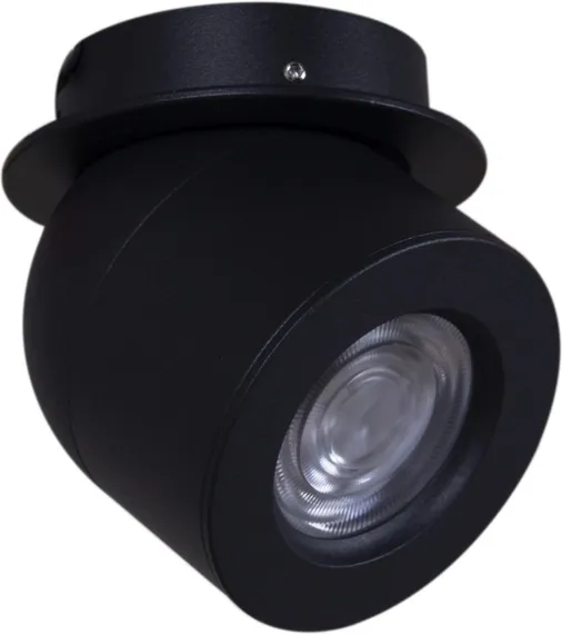 Спот 84063-9.0-001AY COB8W BK Reluce