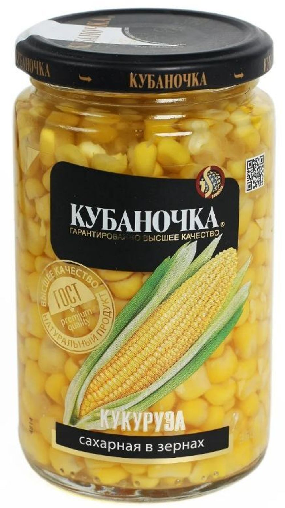Кукуруза сахарная Кубаночка ст/б 360г