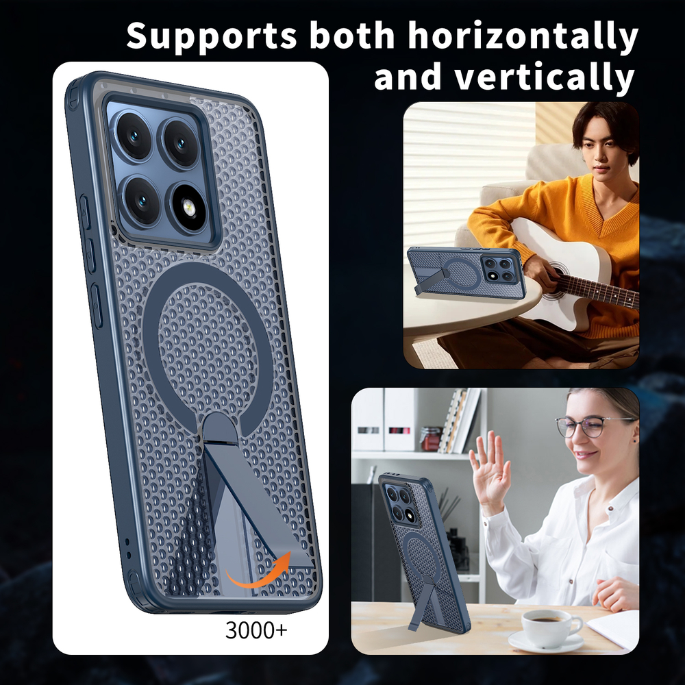 Прозрачный чехол Mesh Pro Magnetic Case для Xiaomi 14T