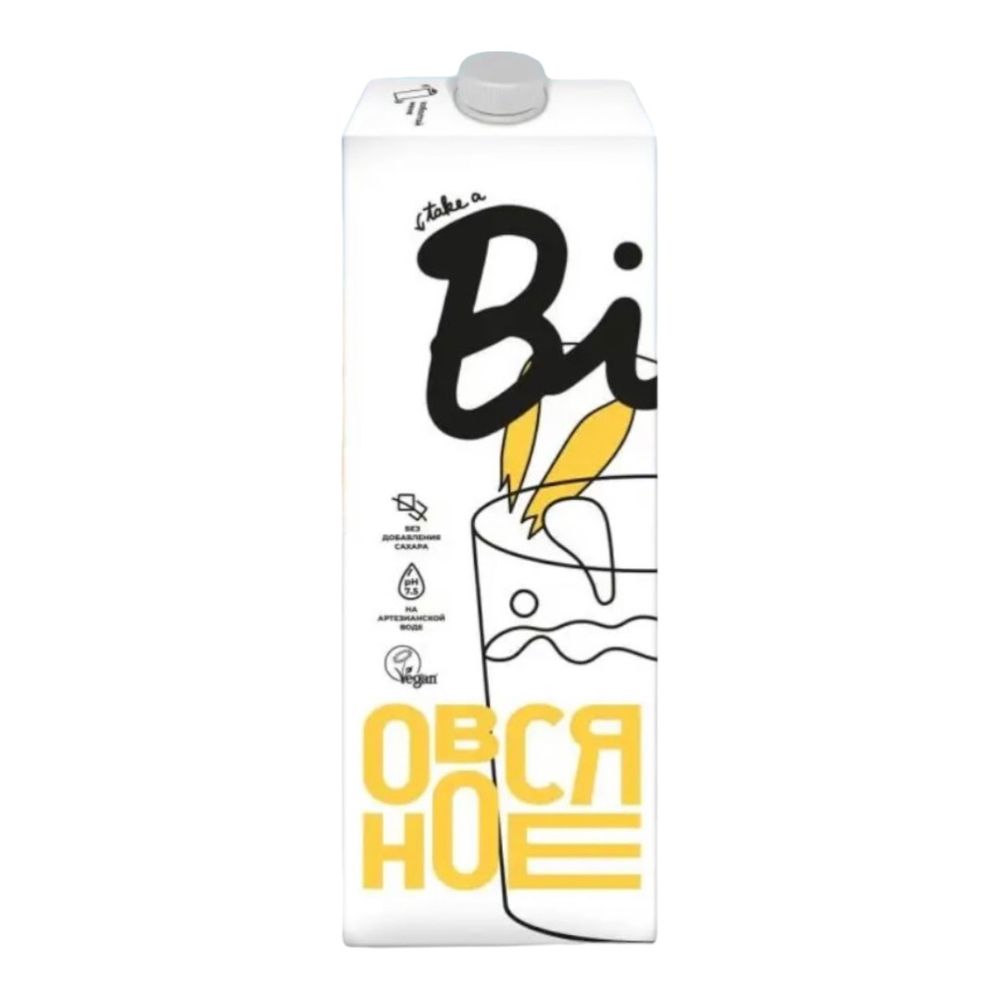 Растительное молоко Овсяное 1л (Bite)