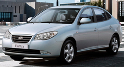 Порог Hyundai Elantra HD 2006-2010 Полный профиль (0,8мм)