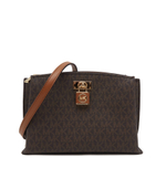 Сумка-мессенджер Michael Kors - коричневый(30S3GR0M2B)