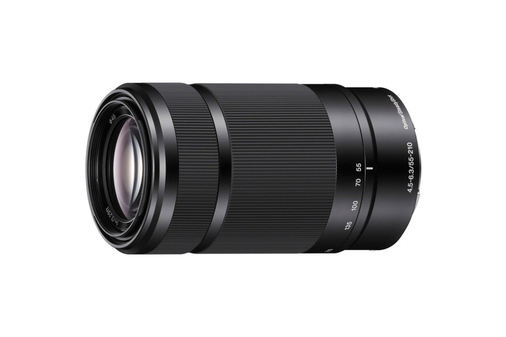 Объектив Sony E 55-210mm f/4.5-6.3 черный