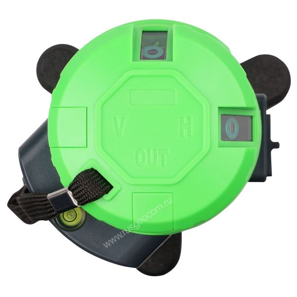 Лазерный нивелир (уровень) AMO LN 2V Green с калибровкой, AMO