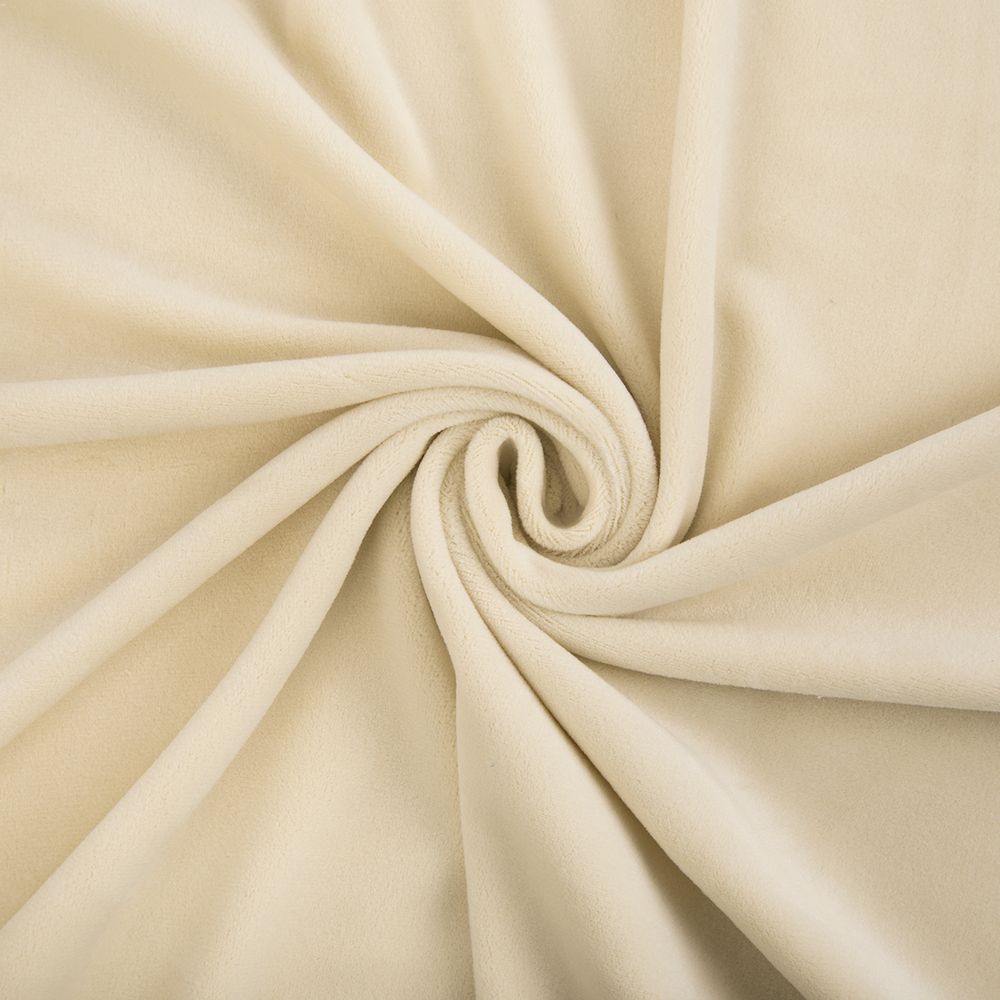 Велюр 240 г/м², 185 см / 5 метров, бежевый/beige, Gamma VELR