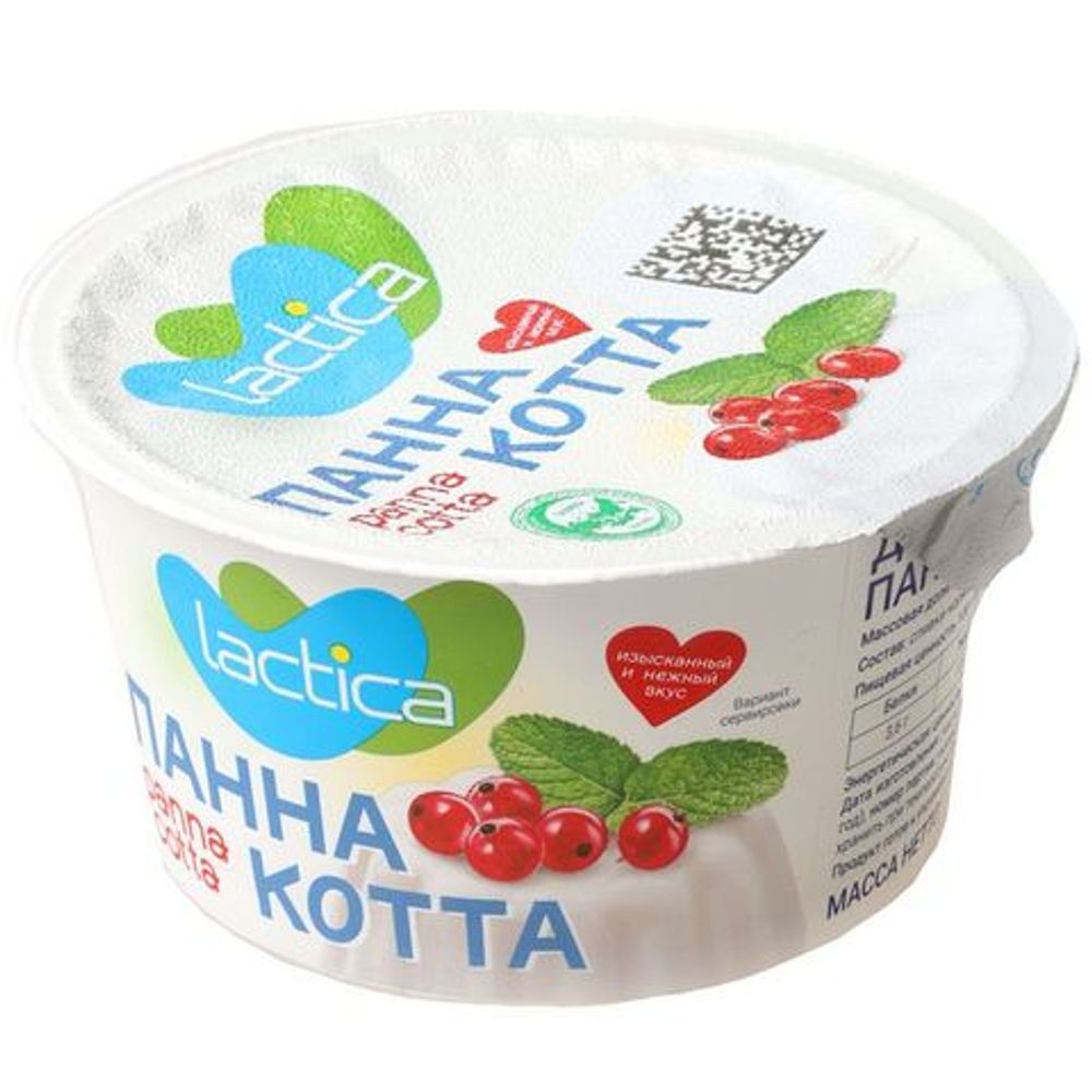 Десерт сливочный "Панна Котта" 13% 140г стакан