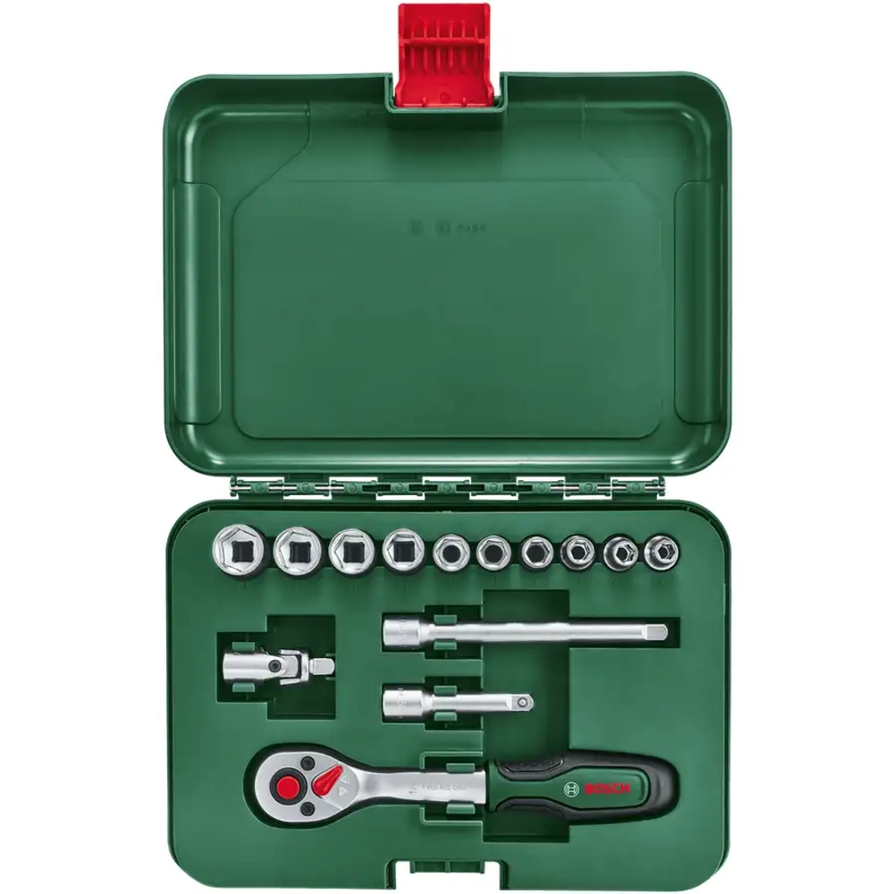 Набор торцевых головок 1/4" 14 предметов BOSCH 1600A02BY0