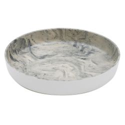 Тарелка с бортом d 20,5 см h4 см 650 мл Streamer Grey пластик меламин P.L. Proff Cuisine