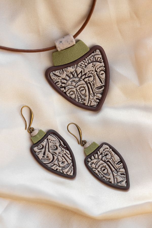Текстурный лист Craft&Clay TSN, 23 Африканские маски