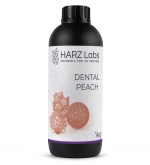 Фотополимерная смола HARZ Labs Dental Peach, персиковый (1000 гр)
