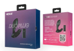 Черная анальная вибровтулка Nexus Duo Plug - 9,8 см.