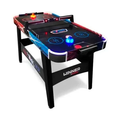 Игровой стол - аэрохоккей «Лед и пламя» 4ф (137,2 х 68,5 х 79 см)