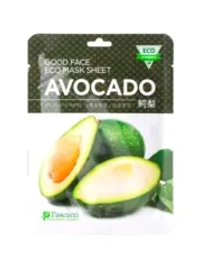 Pascucci Mask Sheet Good Face Eco Avocado Маска для лица тканевая увлажняющая с экстрактом авокадо, 23 мл