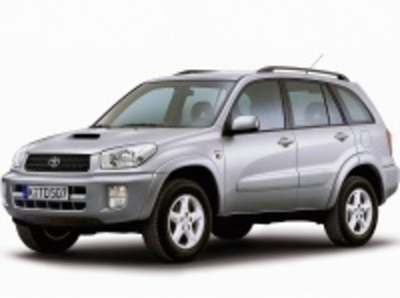 Автоковрики для Toyota RAV 4,  II-поколение, 5- дверей (2000-2005). Правый руль.