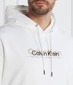 Худи DOUBLE FLOCK LOGO HOODIE Calvin Klein - белый(K10K111815)
