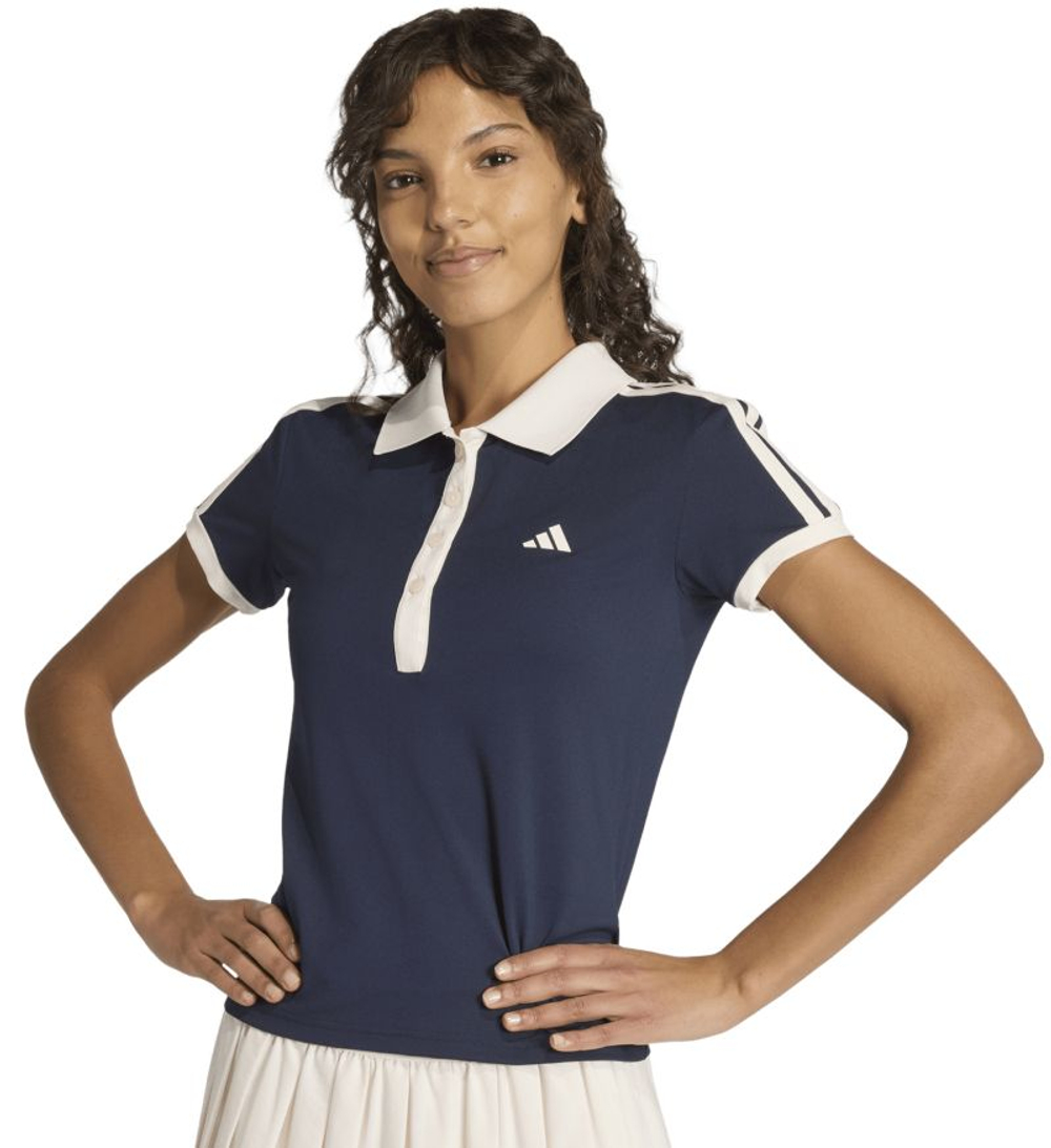 Женское теннисное поло Adidas Tennis Classics - legend ink