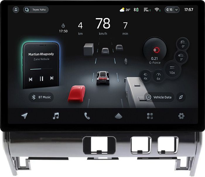 Магнитола для Nissan Serena C27 2016-2019 (рамка глянцевая) - Teyes CC4-PRO монитор 13" 2K QLED на Android 13, Быстрейшая, Snapdragon 778G, ИИ, CarPlay, DSP, 4G SIM-слот