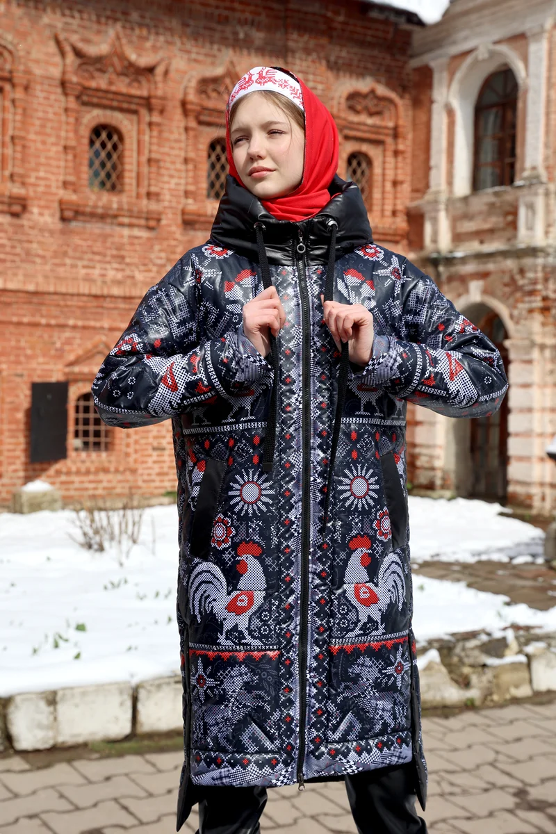 Полупальто "Фаберже. Вечорка"