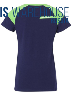 Женская теннисная футболка Tecnifibre Lady F1 Stretch - navy