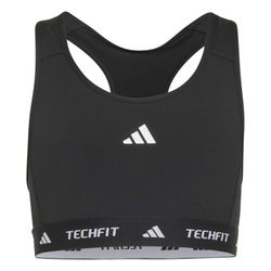 Детский бюстгальтер Adidas Girls Techfit Primelift React - black/white
