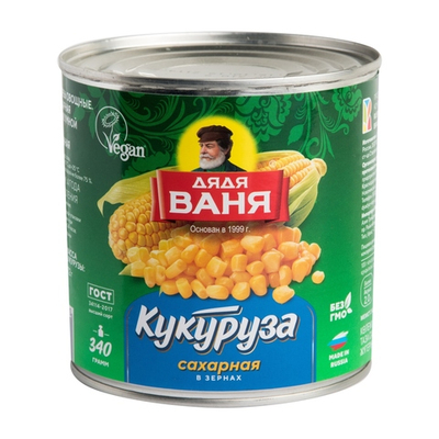 Кукуруза сахарная, Дядя Ваня, 0,425